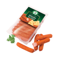 Picture of Krekenavos Hot Smoked Sausages with Cheese 400g