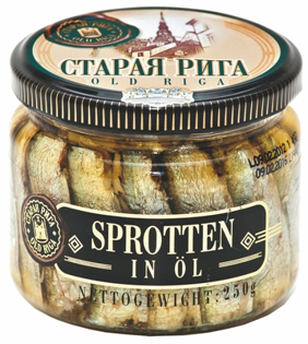 Picture of Sprats In Oil , Glass 250g