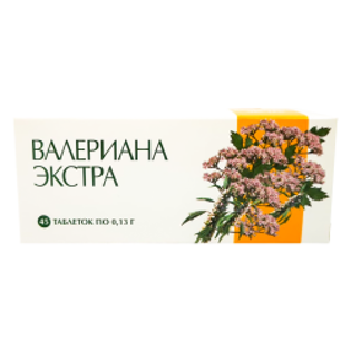 Picture of Valerian Extract 45 tablets 0.13 g each