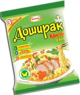 Picture of Instant noodles "Doshirak-Kvisti" with Chicken Flavor 70g