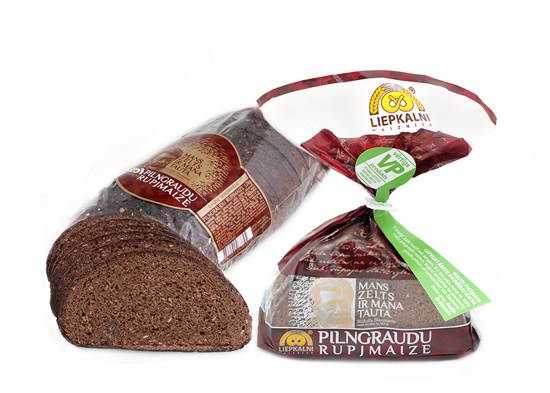 Picture of Rye bread with grain flake, Liepkalni 400g