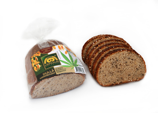 Изображение Kисло-сладкий хлеб с овсяными зернами и нарезкой конопли 400г