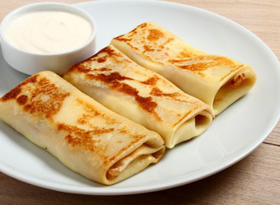 Picture of Pancakes with Chicken  Meat 4 pcs