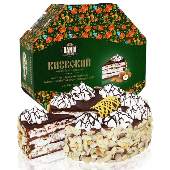 Изображение Киевский Торт Безе с орехами 650g
