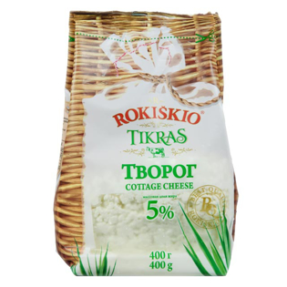 Picture of Cottage Cheese TIKRAS 5% fat, 400 g