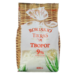 Picture of Cottage Cheese TIKRAS 9% fat, 400 g