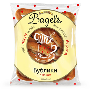 Picture of Bagels with Poppy Seeds, 300 g