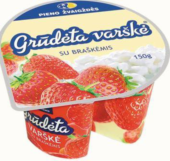 Picture of Granular Curd  with Strawberries 150g