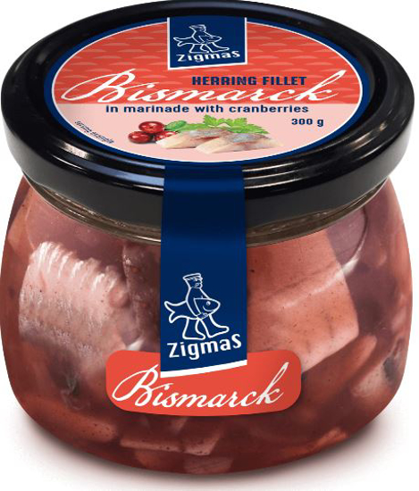 Picture of Marinated Herring with Cranberries 300g