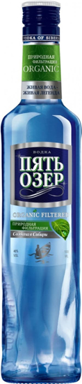 Picture of Vodka "5 Oser" Organic 40%  0,5L