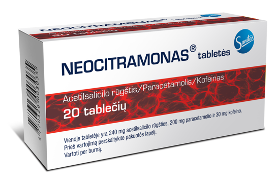 Picture of NEOCITRAMONAS 20 tab
