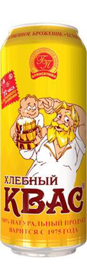 Kvass Khlebny 0,5L can - Russian Food Online Shop 