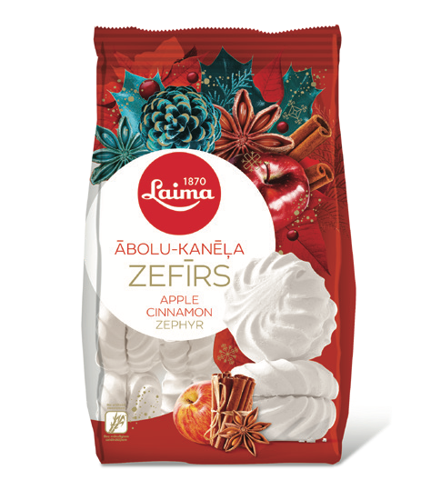 Picture of Christmas Sweets, Marshmallow With Apple And Cinnamon, Laima 200g