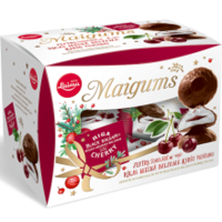 Picture of Laima - Marshmallows in Chocolate with Riga Black Balsam Cherry Filling 185g
