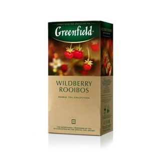 Изображение Чай "Greenfield" 25Stx2g травяной ягоды Ройбош