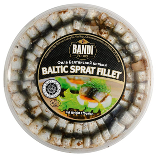 Picture of Baltic Sprats Fillet with Spices, 170 g