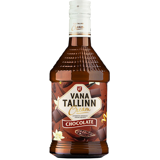 Изображение Ликер с шоколадным кремом "Vana Tallinn" 16% об. 0,5 л