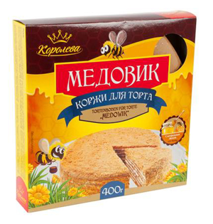Picture of Cake Layers "Medovik"  400g