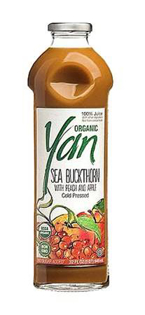 Picture of YAN Sea Buckthorn Juice with Peach and Apple 0.93l