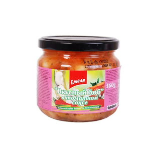 Изображение "Вкусный боб" в томатном соусе ,350g
