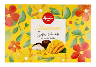 Picture of Laima - Maigums Mango Zephyr in Chocolate 185g