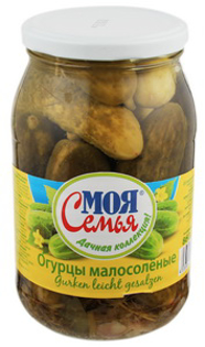 Picture of Cucumbers "Malosolniye", 860g