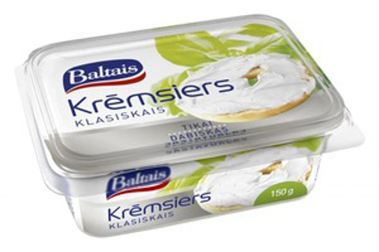 Picture of Cream Cheese, Natural, Baltais  150g
