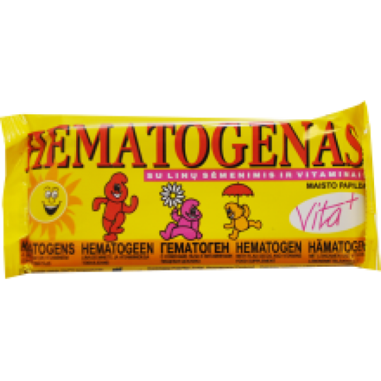 Picture of Hematogen - Vita+ Bar with Flax Seeds 50g