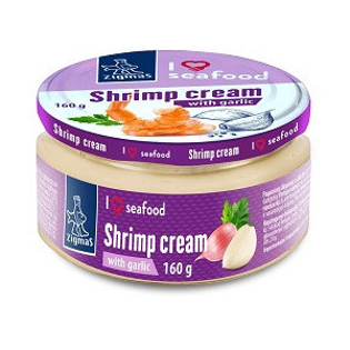 Picture of Zigmas Shrimp Cream with Garlic 160 g