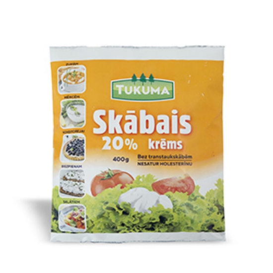 Picture of Sour Cream "Krejuma" 20% 400g