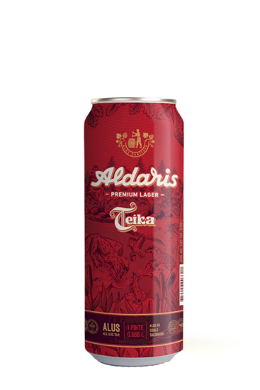 Изображение Пиво в банке "Тейка", Алдарис 5% Алк. 0,568 л