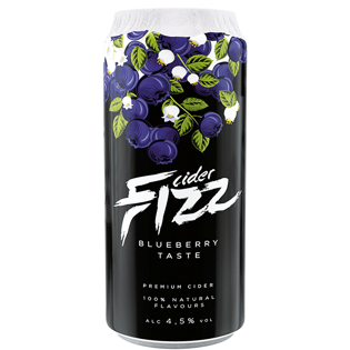 Picture of Blueberry Fizz Premium Cider  0.44l