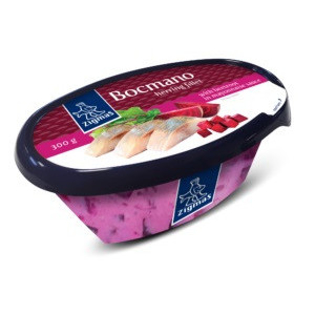 Picture of Herring Fillet Bocmano with Beetroot and Mayonnaise 300 g