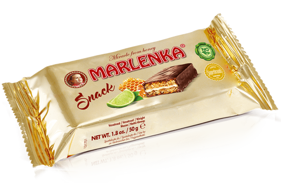 Picture of Honey snack MARLENKA® with lemon flavor 50g