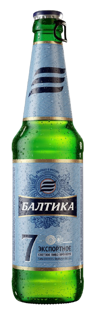 Picture of Beer "Baltika 7 Premium"  5.5% Alc. 0.47L