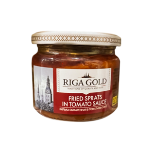 Picture of Fried Sprats in Tomato Sauce in a Jar 280g