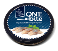 Picture of One Bite Slightly Salted Herring Fillet 210g