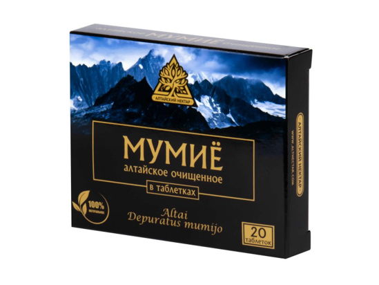 Picture of Mumiyo, 20 tablets of 0.2 gr