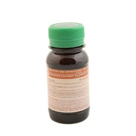 Picture of Tincture iodine solution 5% x 50 ml - 1 pcs