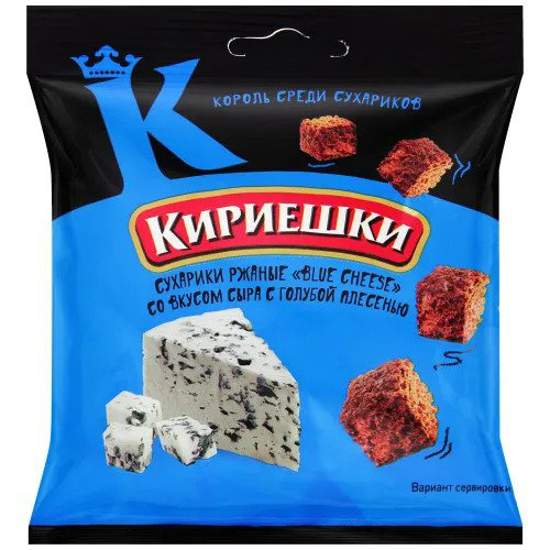 Picture of Croutons Kirieshki rye with Blue Cheese flavor 40 g