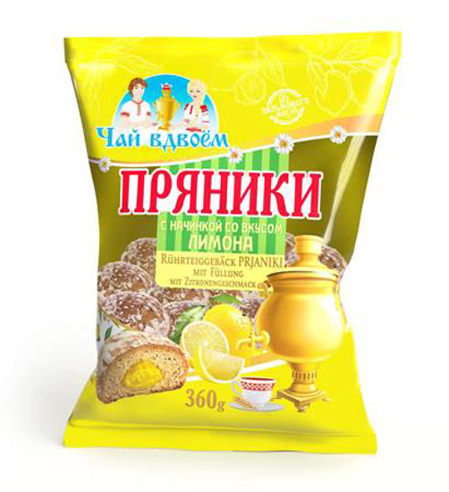 Picture of Tea for two Gingerbread with Lemon Filling 360g