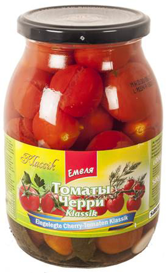 Изображение Tomatoes Cherry Pickled Classic 1l