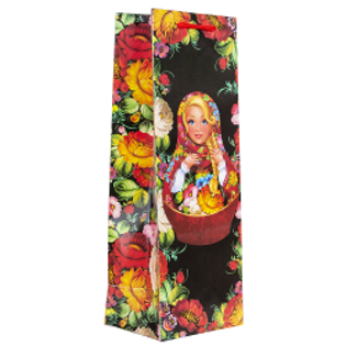 Picture of Gift Package for Bottle  Matryeshka 13 x 36 x 10 cm