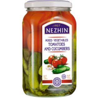Picture of Nezhin - Marinated Mixed Vegetables Nezhin Style Nr1 920ml