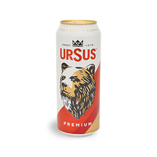 Picture of Beer In Can "Ursus Premium" 5% Alc. 0.5L