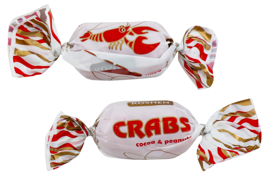 Picture of Roshen - Caramel Crabs 126g