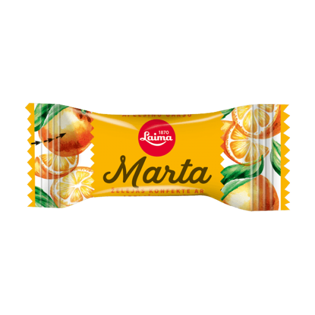 Изображение Конфеты желейные Laima - Marta со вкусом апельсина 200г