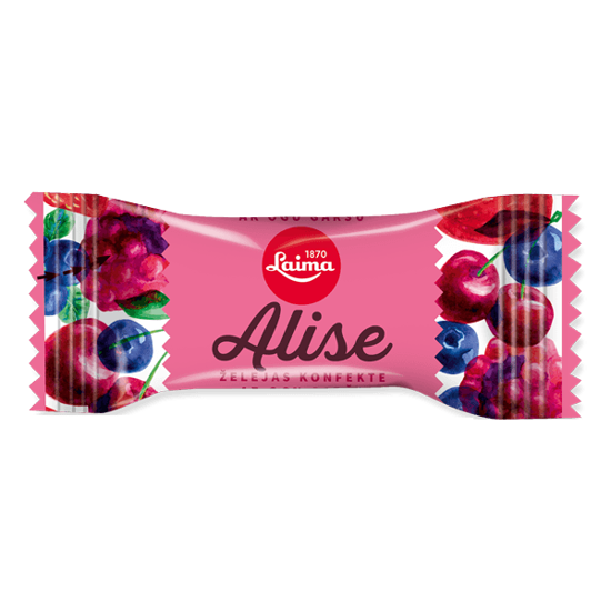 Изображение Laima - Конфеты желейные со вкусом ягод Alise 500г