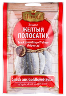 Picture of Fish, Dried And Salted Jeltyj Polosatik, Ikroff 36g