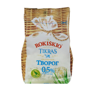 Picture of Cottage Cheese TIKRAS 0,5% fat, 400 g